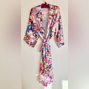 Victoria's Secret Multicolor Floral Robe